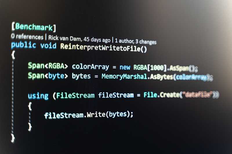 Reinterpret cast in C# code
